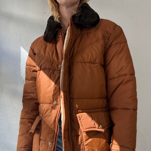 Burnt orange down jacket 2025