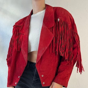 Zara red suede jacket 2025