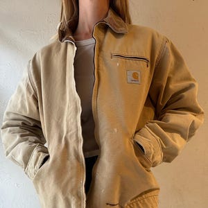 90s ‘Carhartt’ Union Made Work Wear Jacket /