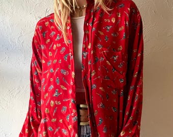 90s ‘Box Mondial’ Soft Cotton Button Up Shirt / Medium