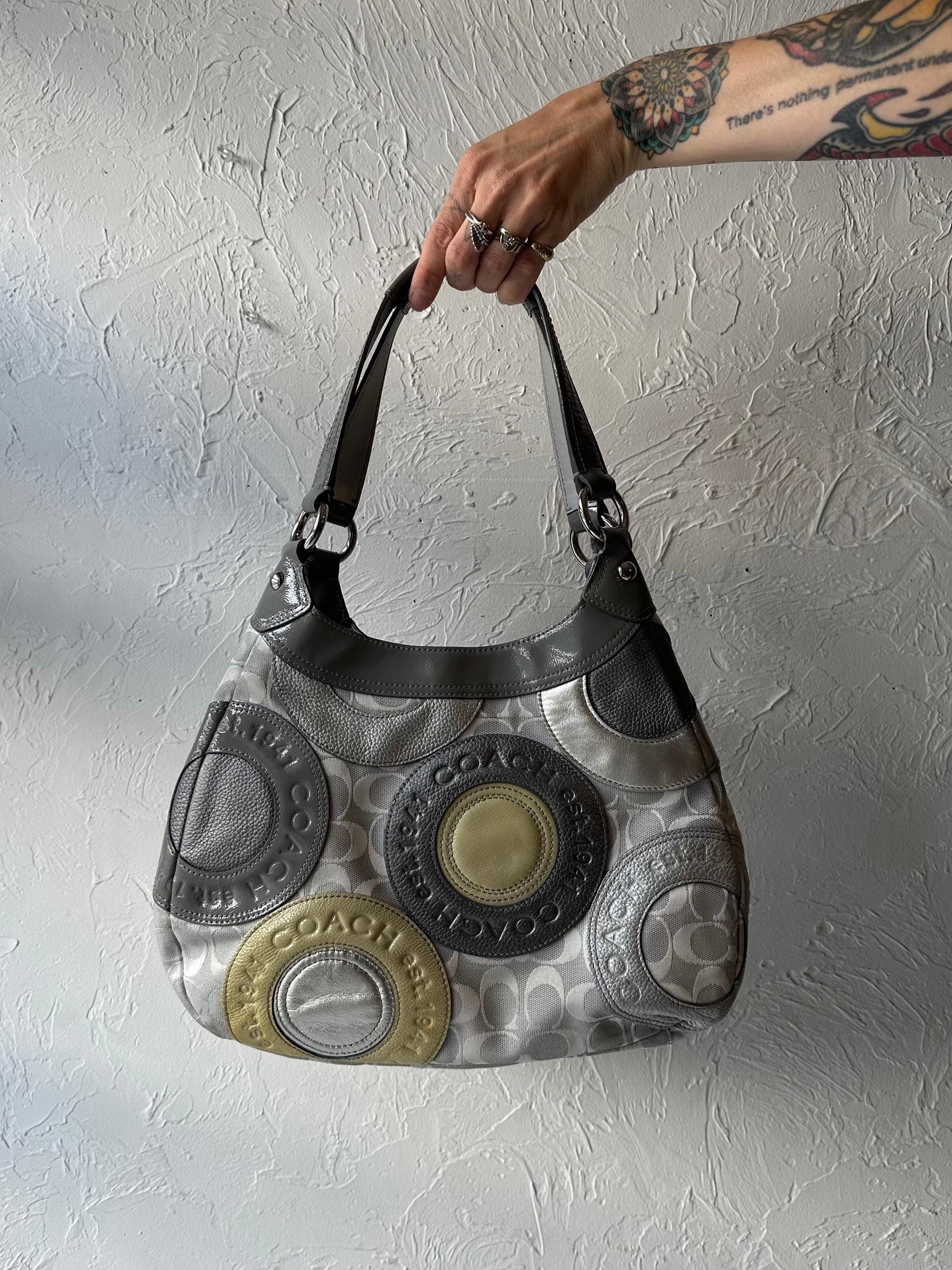 バッグ COACH y2k 00 oldcoach hobo oneshoulder COACH Vintage Y2K Luxury Pebbled Leather Small Hobo Shoulder