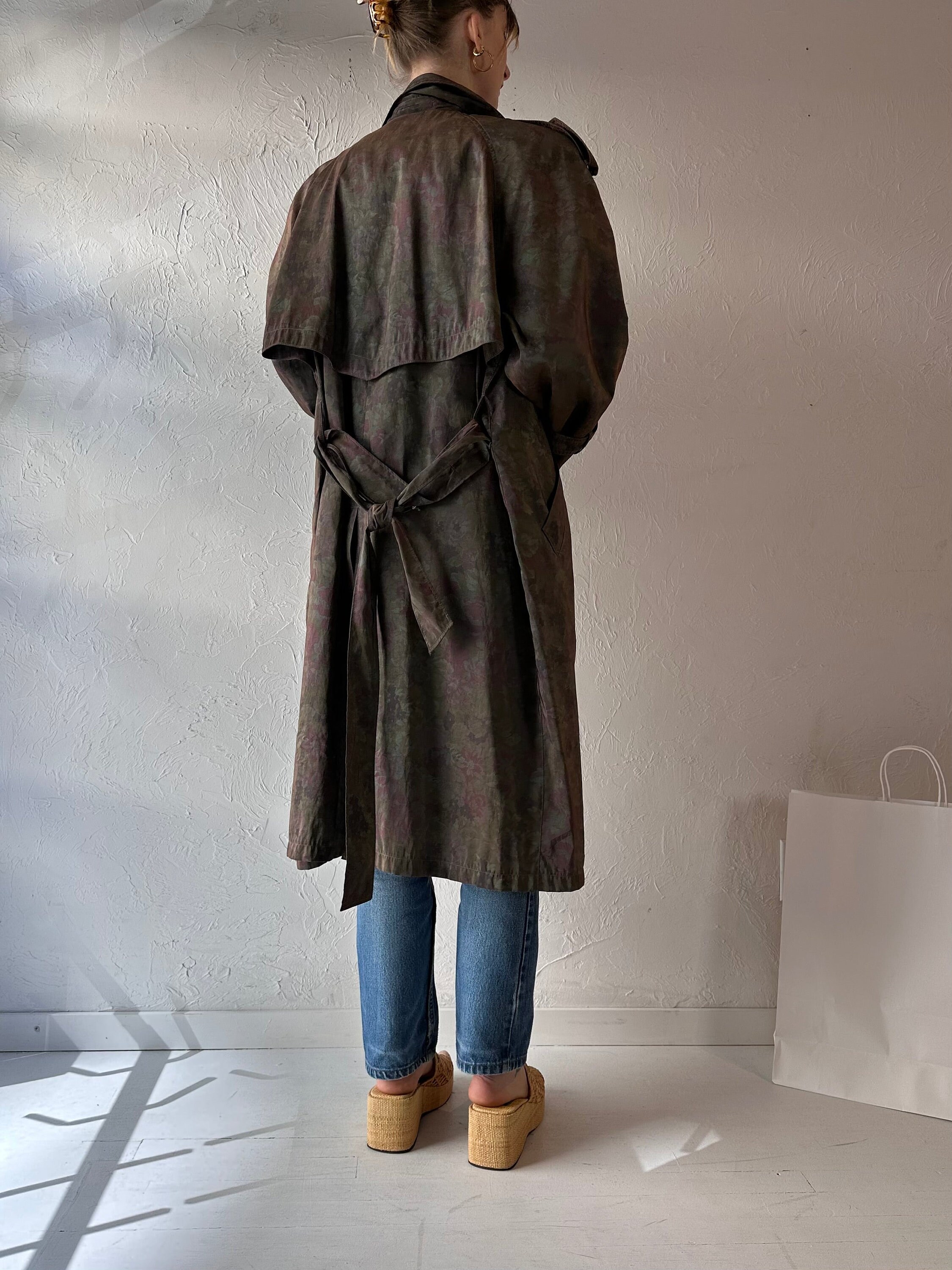ジャケット・アウター vintage London Fog long trench coat Vintage London Fog by Greenwood Men's Towne Lined Long