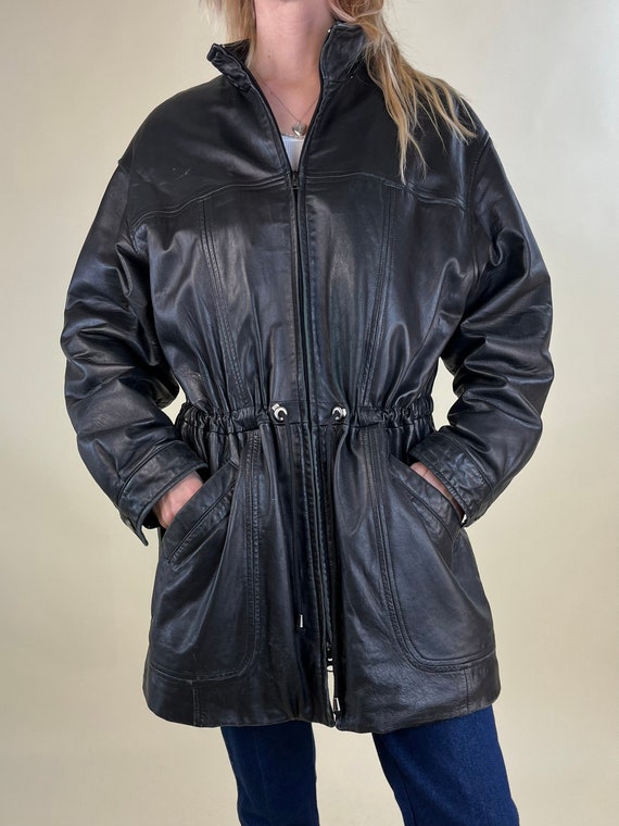 manteau de cuir danier