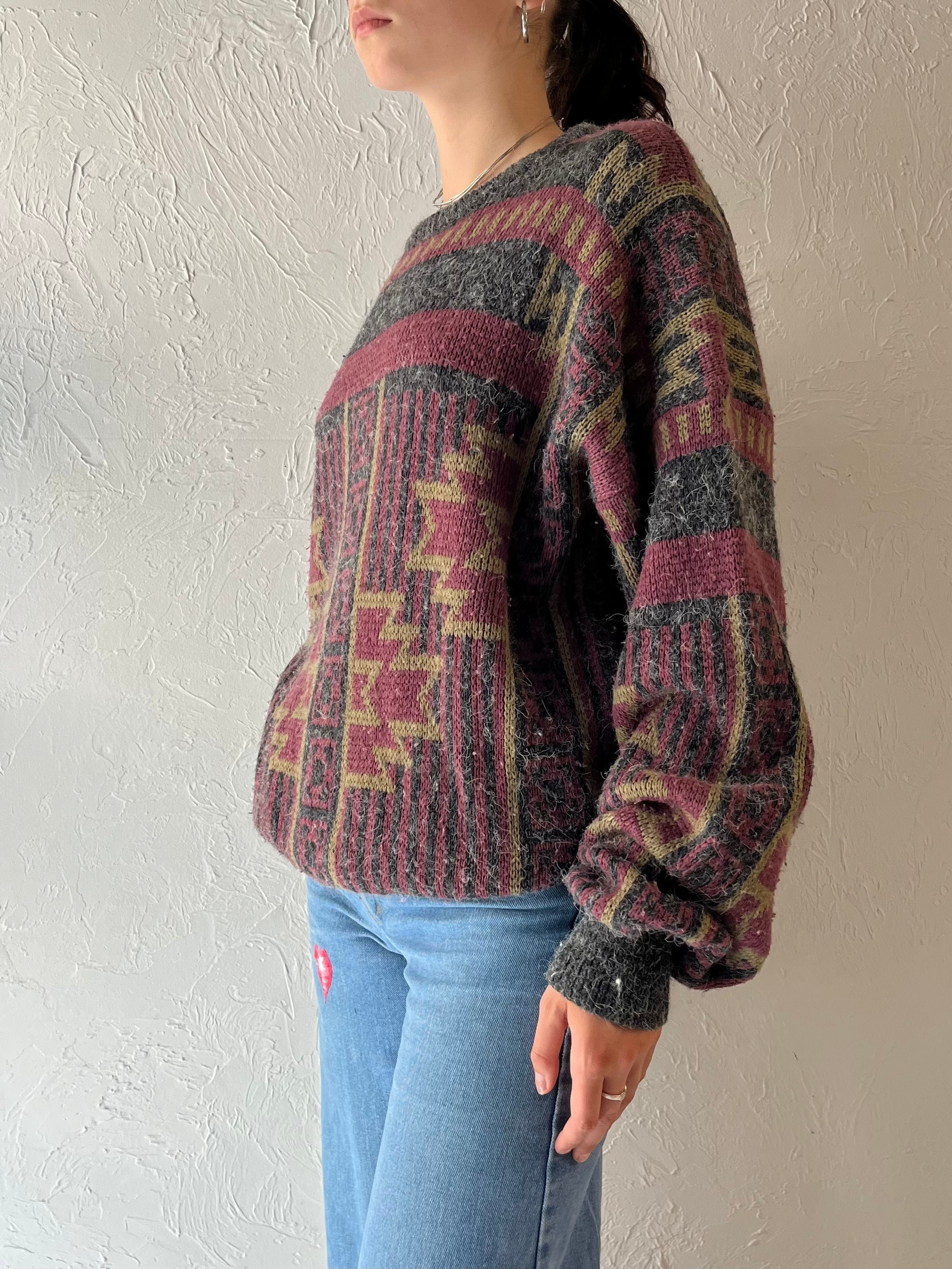 AMERI VINTAGE♥ABSTRUCT WOMAN PAINT KNIT AMERI VINTAGE♥ABSTRUCT WOMAN PAINT KNIT