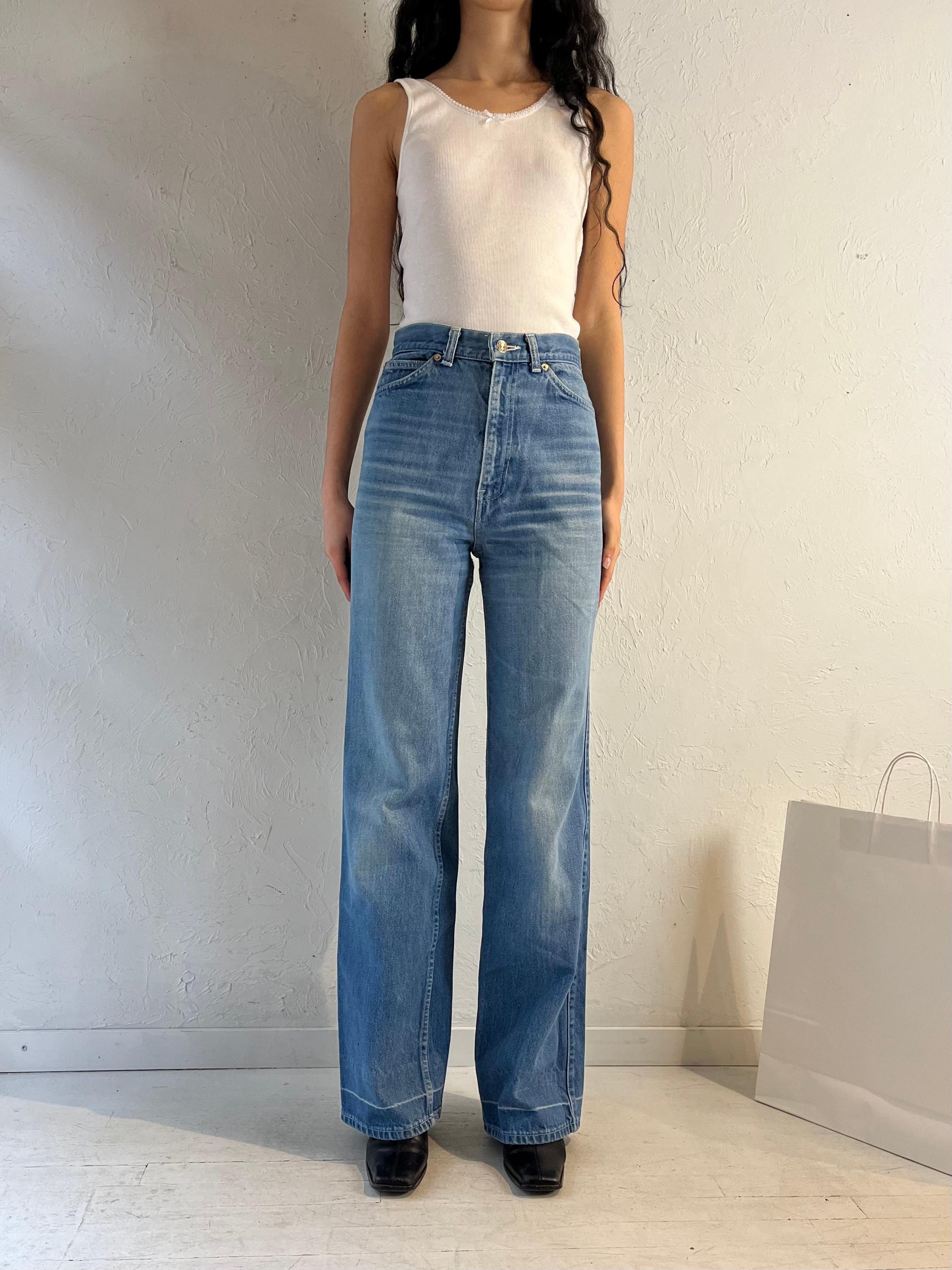 【レディース】70s Levi's デニムジャケット BARNSTORMERS 80s カナダ製 Levi'sリーバイス 75505-0259 先染め ブラック