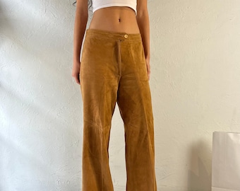 Pantalones de ante vintage / Talla grande