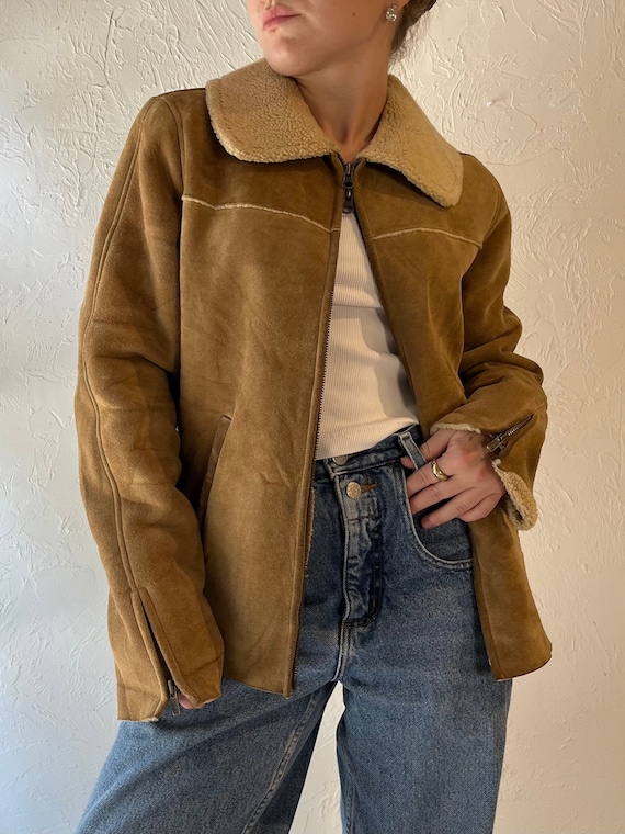 ジャケット・アウター Y2K LEATHER POCKET SHEEP SKIN JACKET M Y2K LEATHER POCKET SHEEP SKIN JACKET M