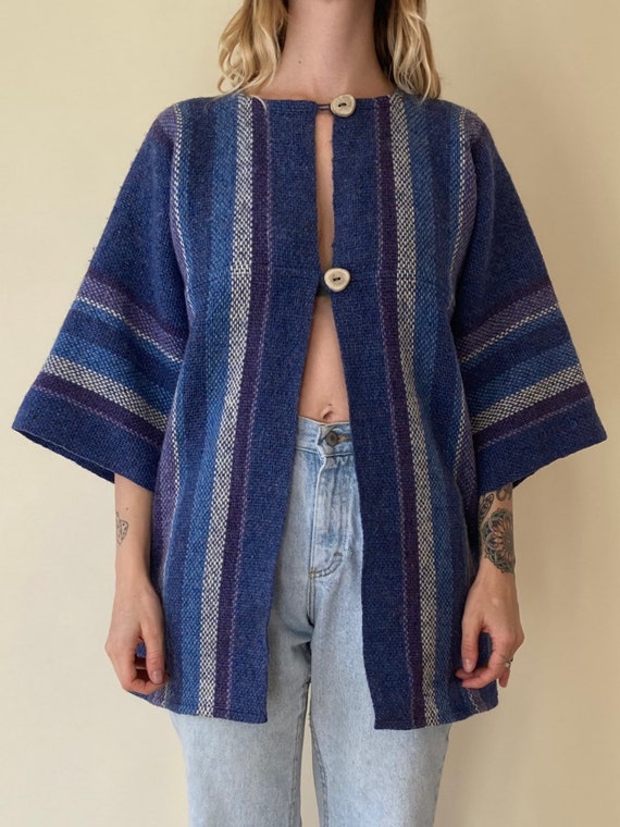 90s Hand Woven Top // Medium