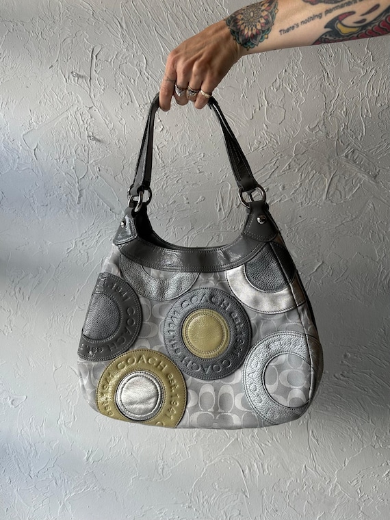 Y2k 'coach' Patchwork F18824 Leather Purse - Etsy