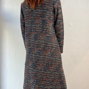 Y2K 'SAD' Knit Cardigan Sweater / 8