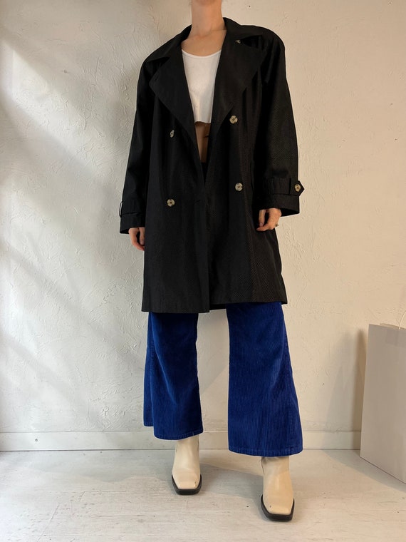 Vintage 90s 'fen Nelli' Black Half Trench Coat / Medium - Etsy Canada