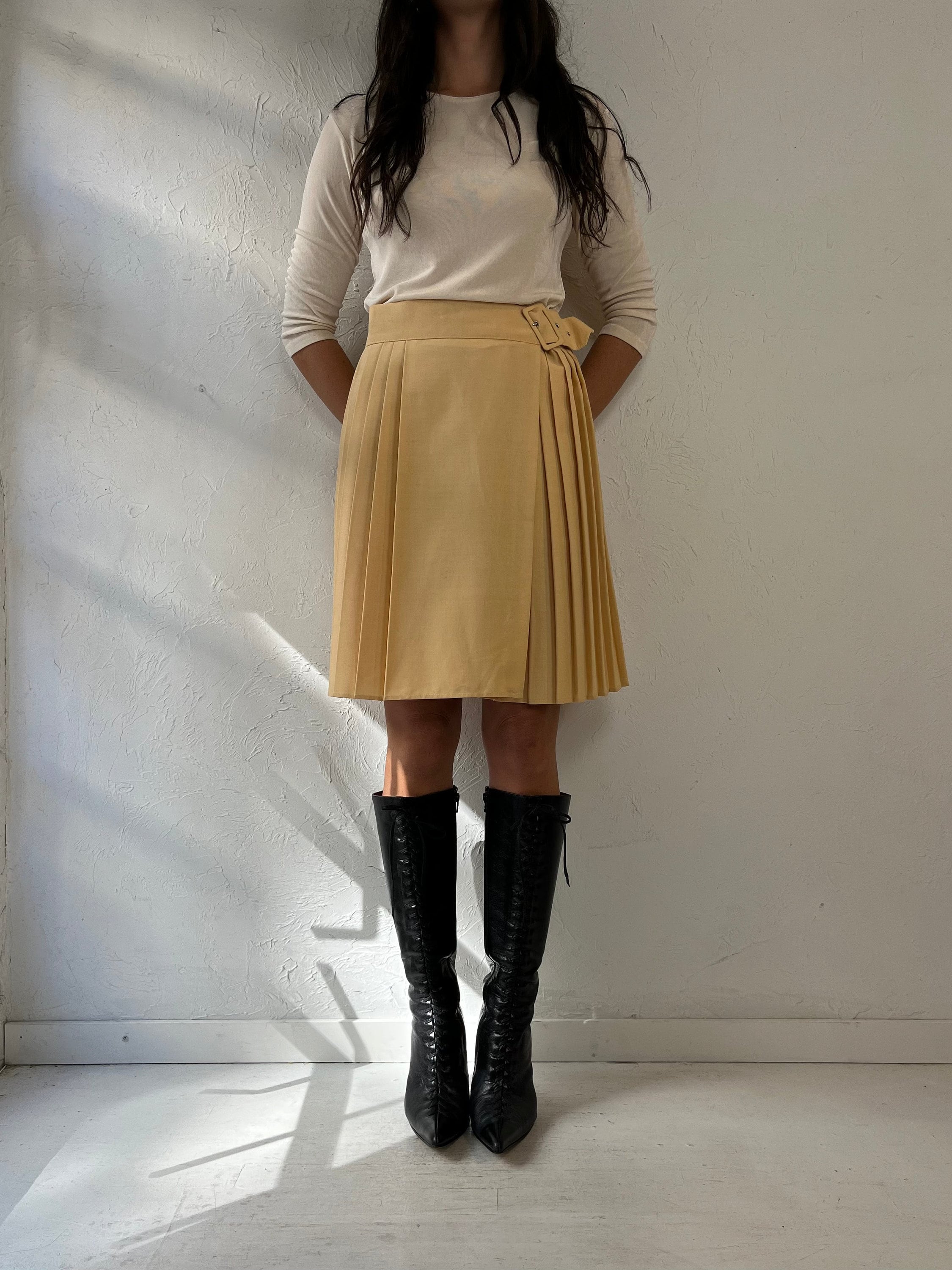 Mustard skirt 3m 2025
