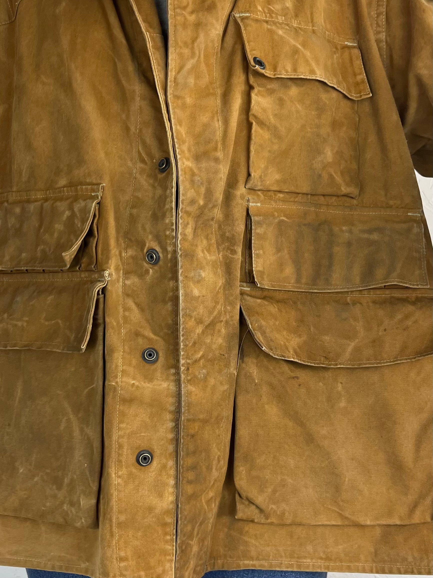 1950s 'hinson' Bodyguard Cotton Canvas Hunting Jacket 1950s 'hinson' Bodyguard Cotton Canvas Hunting Jacket