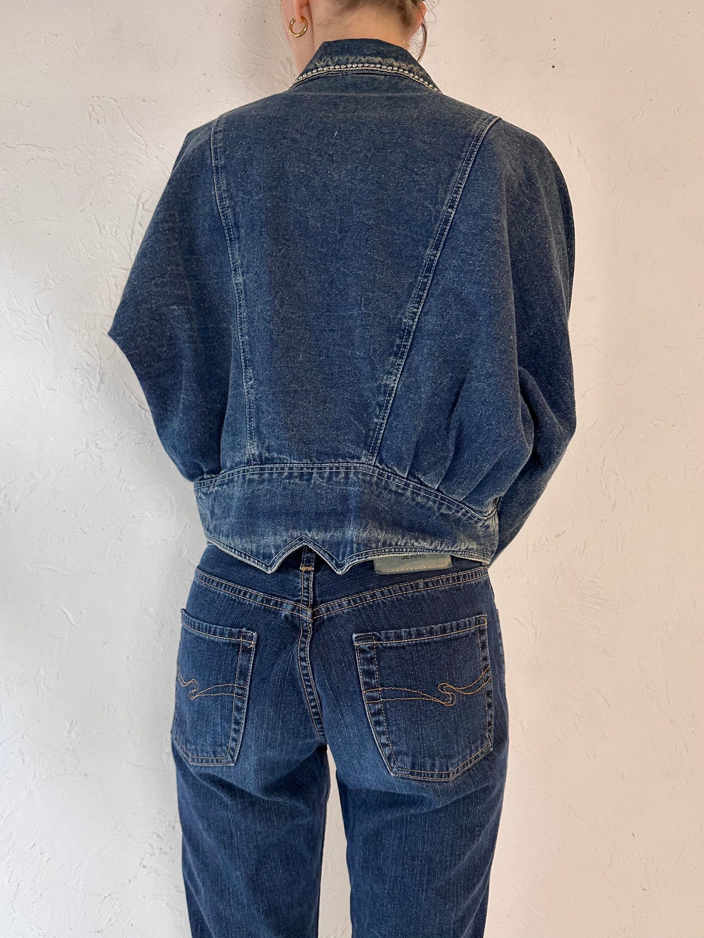 【即出荷】 Embroidered 2000' 'studio 90s Denim Etsy - Small / Jacket ジャケット・アウター