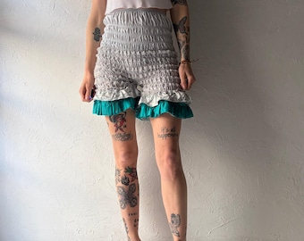 70s 'Fantasia' Lacey Ruffle Bloomers / Small - Medium