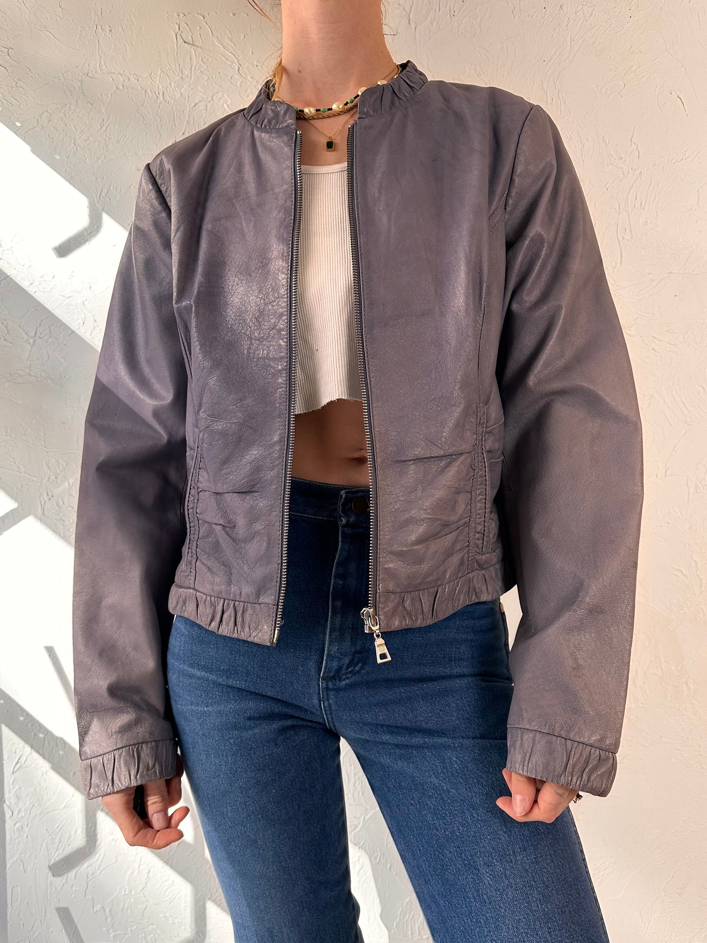ジャケット・アウター DANIER leather jacket blouson type y2k Vintage Y2K Black Danier Leather Jacket (M) – Rebalance Vintage