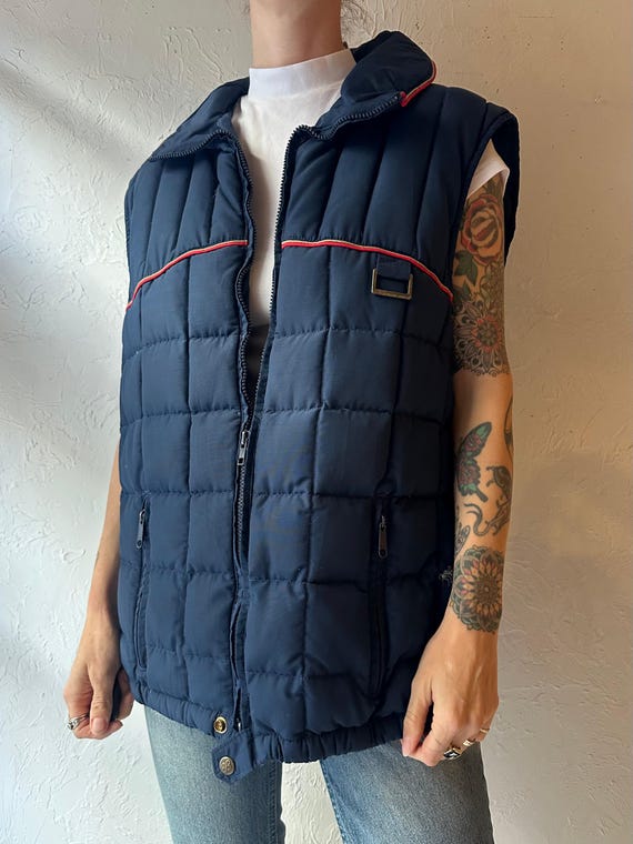80s 'eddie Bauer' Quilted Down Vest / Medium - Etsy Canada