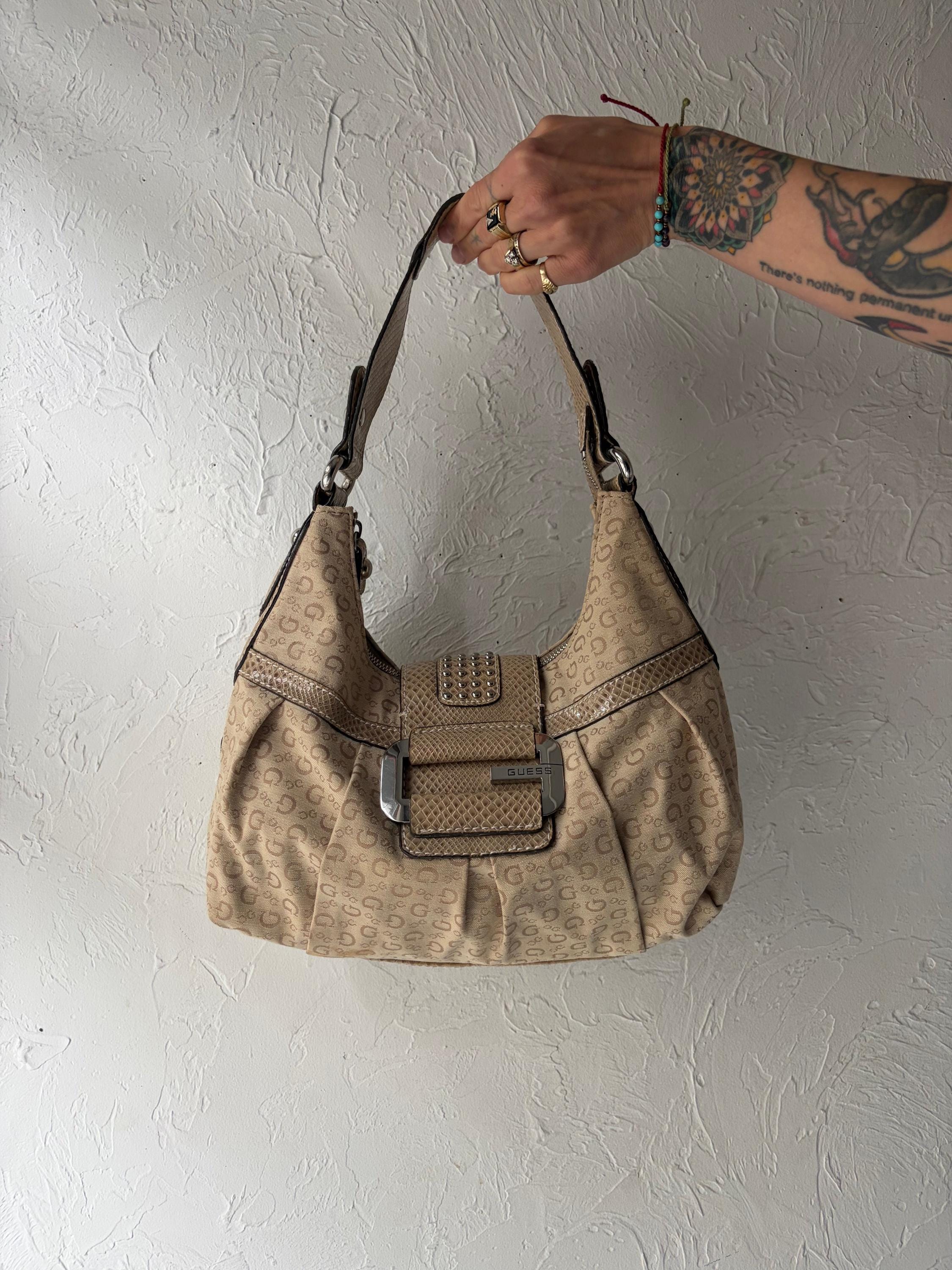 バッグ GUESS 00s archive leather shoulderbagY2K 2000s Guess Purse - Etsy Canada