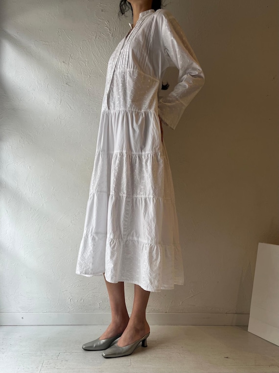 Y2k 'dressed in White' Long Sleeve Dress / Large - Etsy