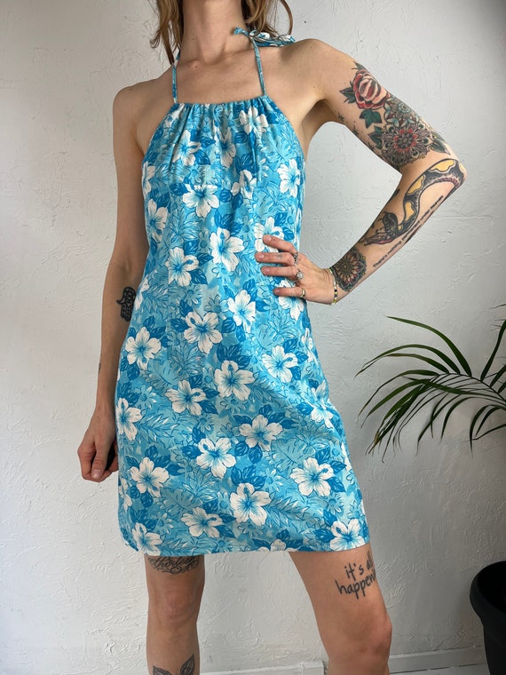 princess polly baby blue dress Hailey Bieber Backless Dress main image 1