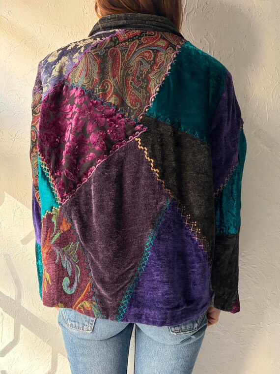 90s 'Tapestry Patch' Jacket / XL - image 4