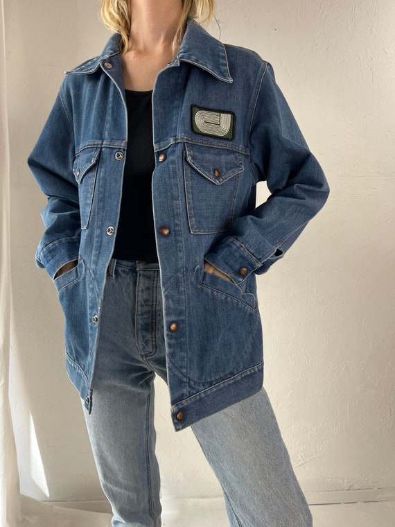 80s 90s Vareuse design linen jacket レディース