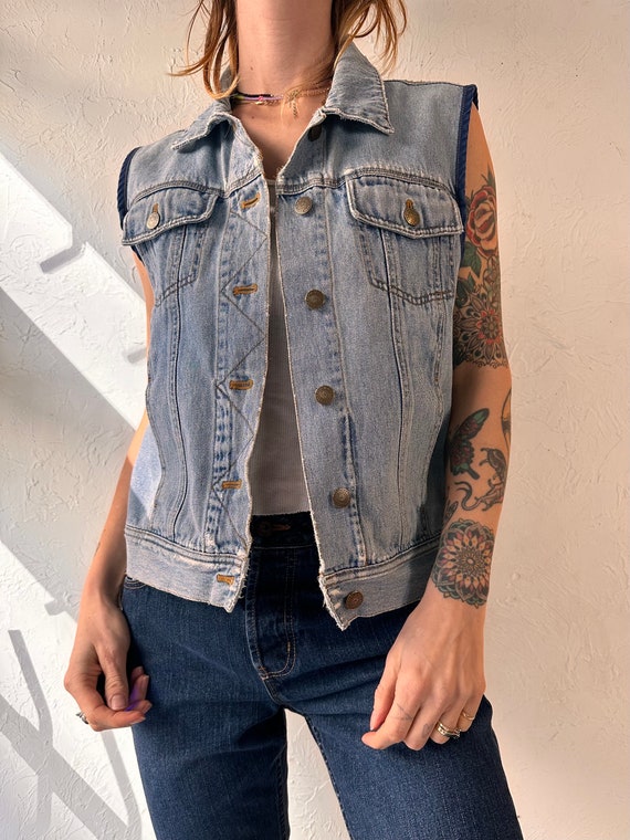Vintage 90s 'DKNY' Denim Grunge Core Style Vest / Medium - Etsy UK
