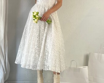chinese dress ladies 1980s Lace-Up White Leather Strapless Dress