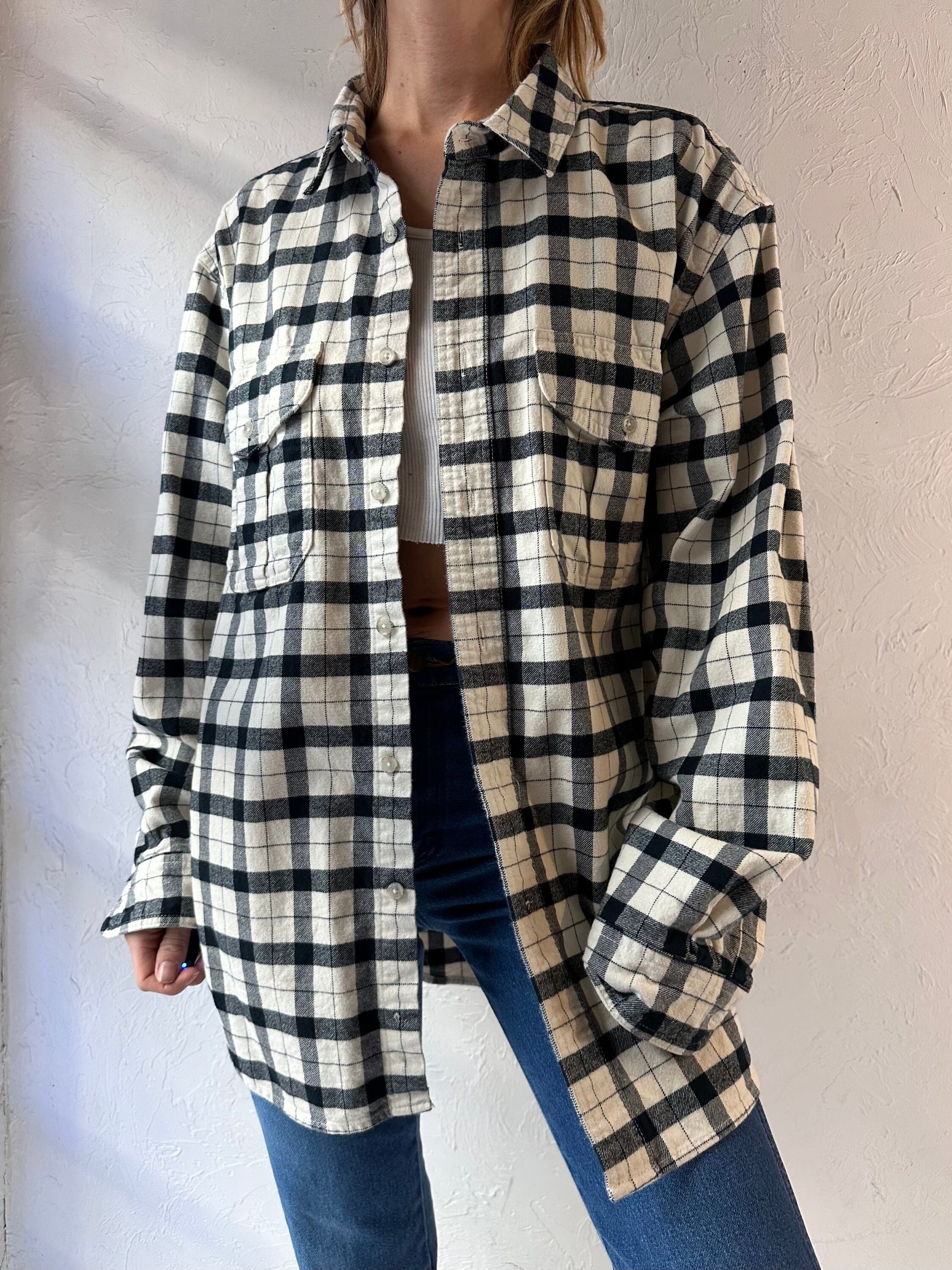 Y2k 'filson' Cotton Flannel Shirt / XL - Etsy