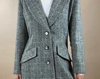 extra long blazer womens