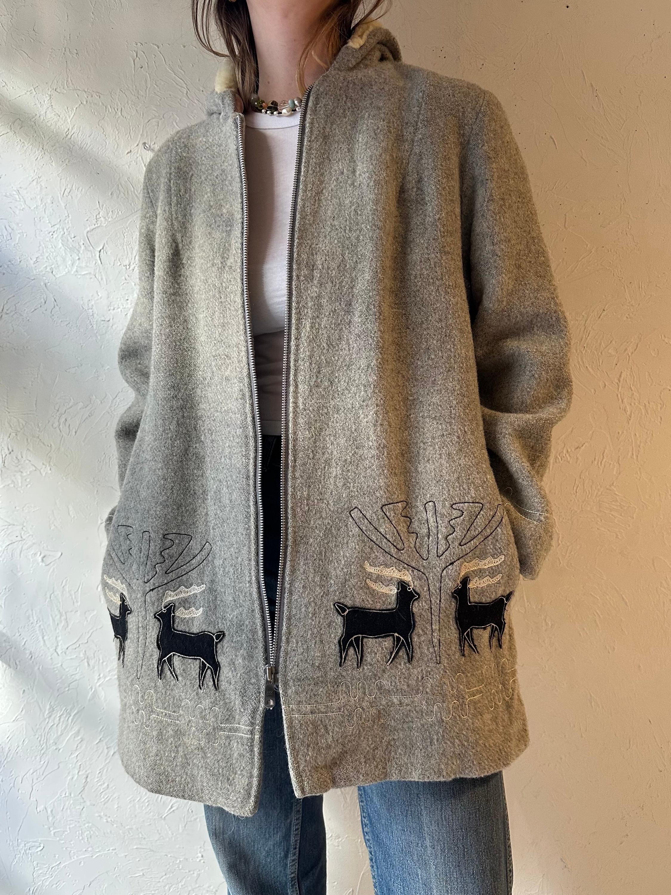 【70s】Sears Gray Wool Balmacaan Coat Photoroom-20240215-