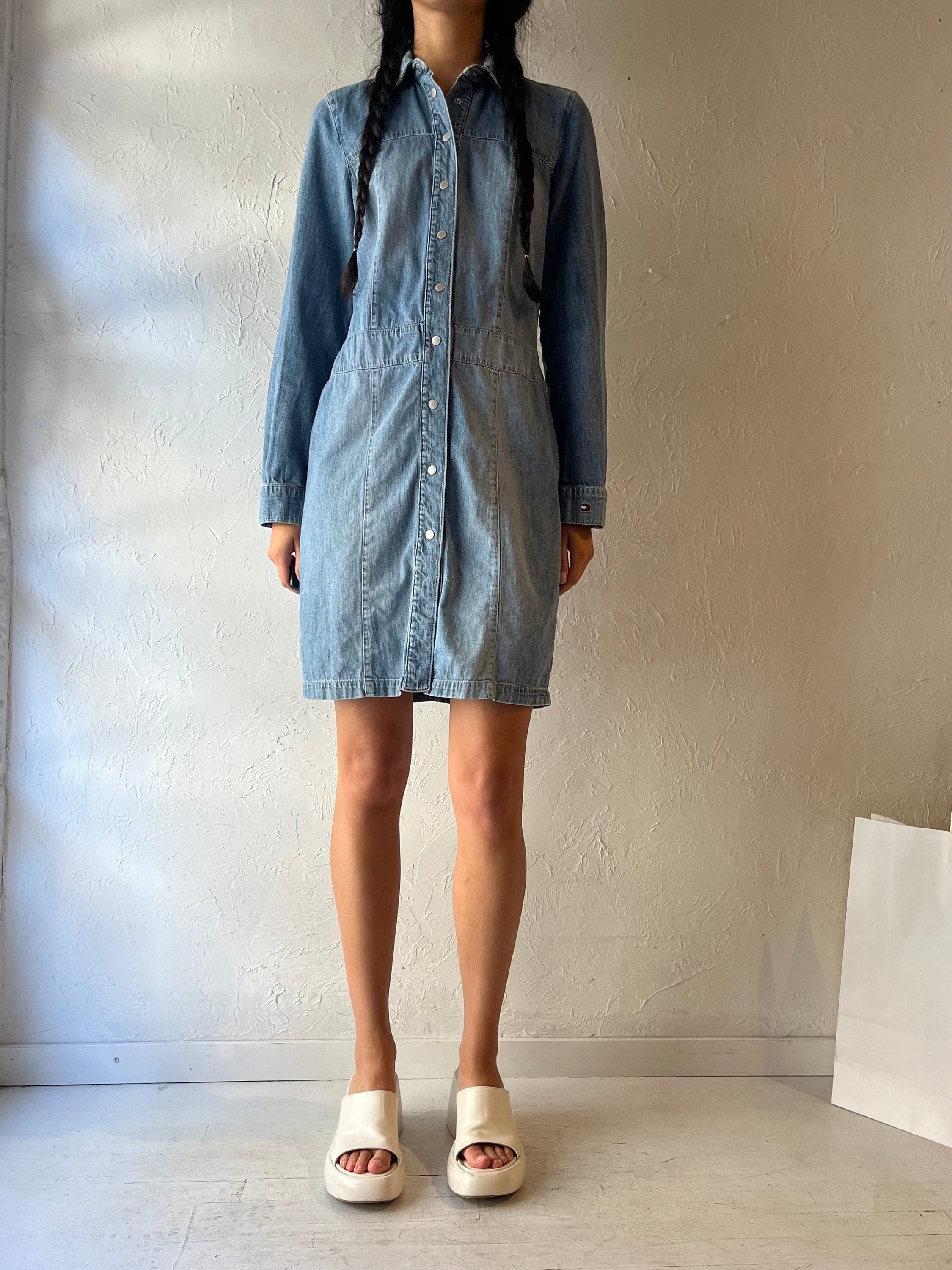 white christmas dresses The Denim Shirtdress main image 1