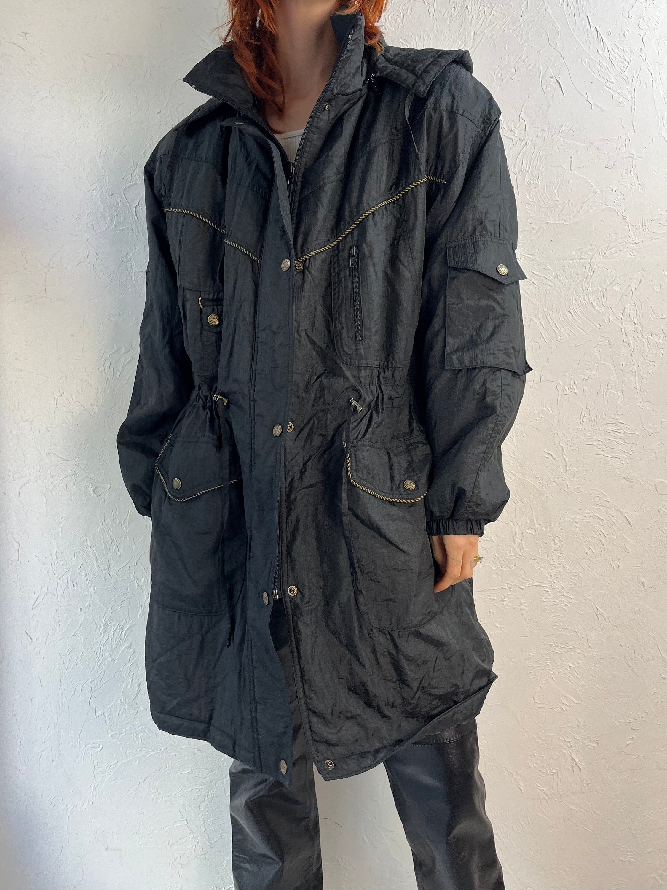 Nuage magic print hotsell waterproof jacket with hood