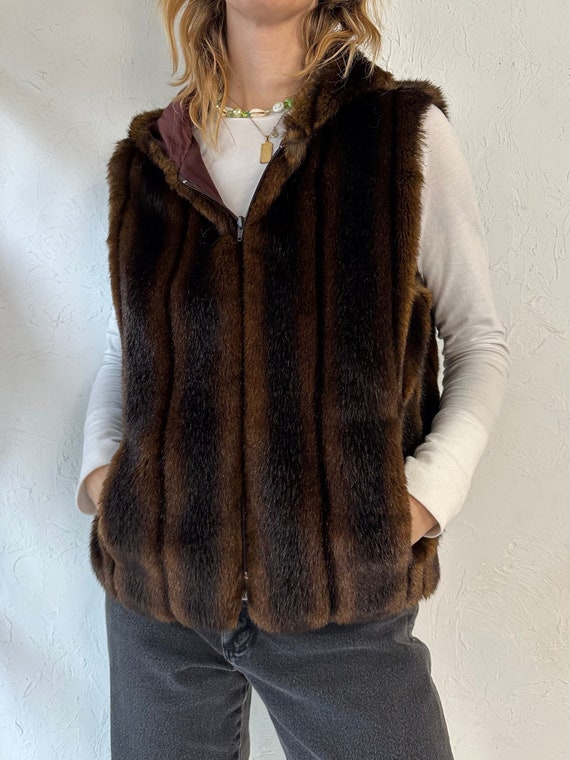 Lauren. compact fur vest louren compact fur vest