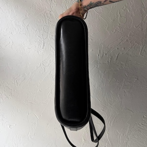 Vintage 'Brighton' Black Leather Bag