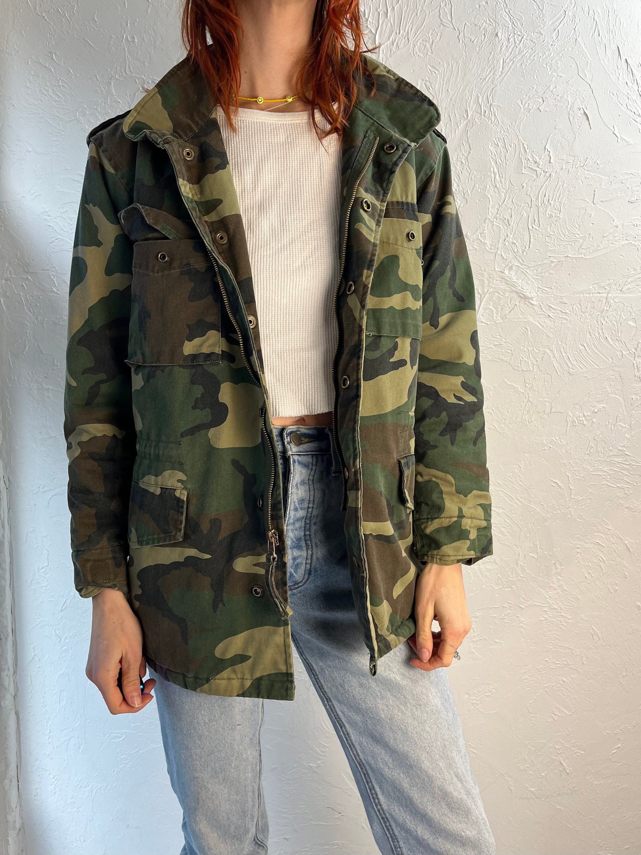 Grey hotsell camo jackets