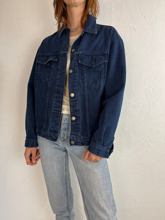gap jacket navy blue