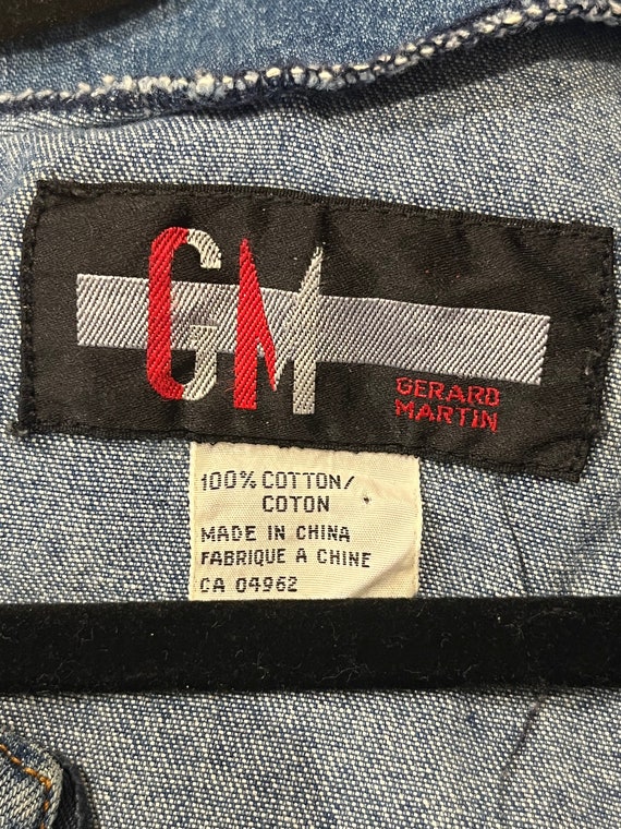 Y2K 'gerard Martin' Denim Dress / Small - Etsy