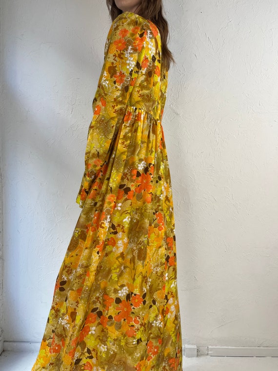 orange peasant dress Universal Threads Orange Tiered Prairie Dress Orange Peasant Dress Size  Small