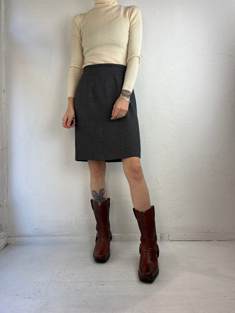 90s 'Beechers Brook' Pencil Skirt / 6 image 1