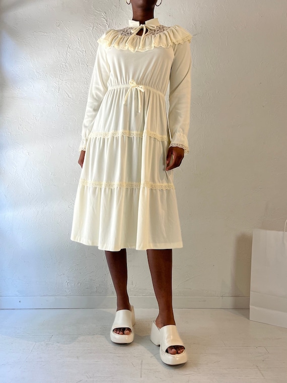 white dress silver Disco Fever Silver Fringe Mini Dress