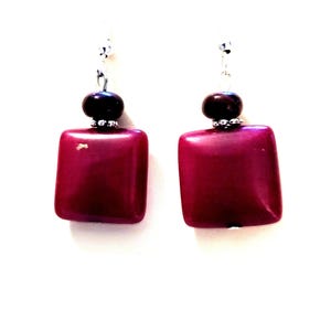 Red Jade/Sterling silver