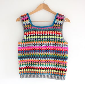 See My Vest. A Crochet Vest / Crochet Tank Top PDF Written Pattern