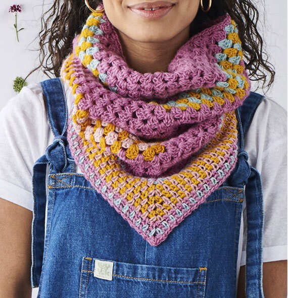 Granny Cowl PDF Crochet Pattern - Etsy