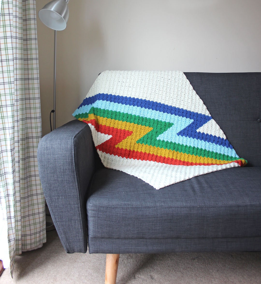 ZZ Block C2C Corner to Corner Crochet Blanket PDF Pattern. - Etsy