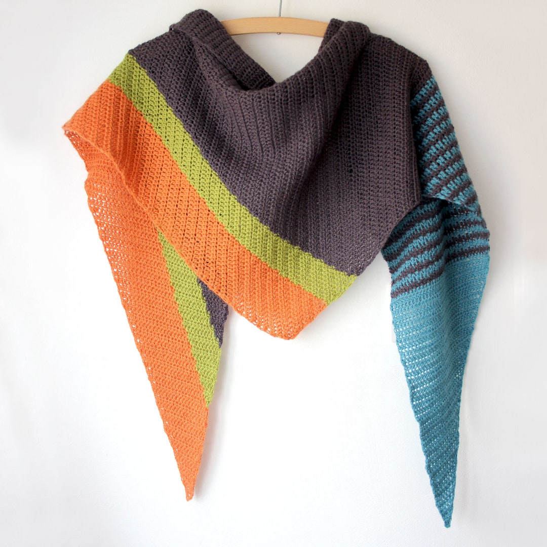 Quayside, a Crochet Shawl PDF Pattern. -  Ireland