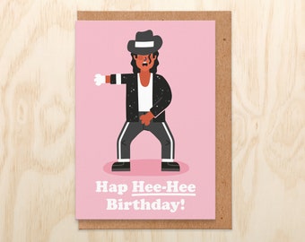 Hap Hee-Hee Birthday Card - Funny Joke Birthday Card, Music