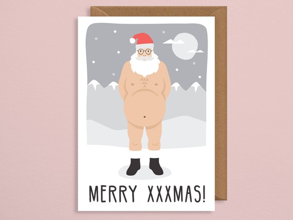 naked christmas ecard Naked christmas ecard