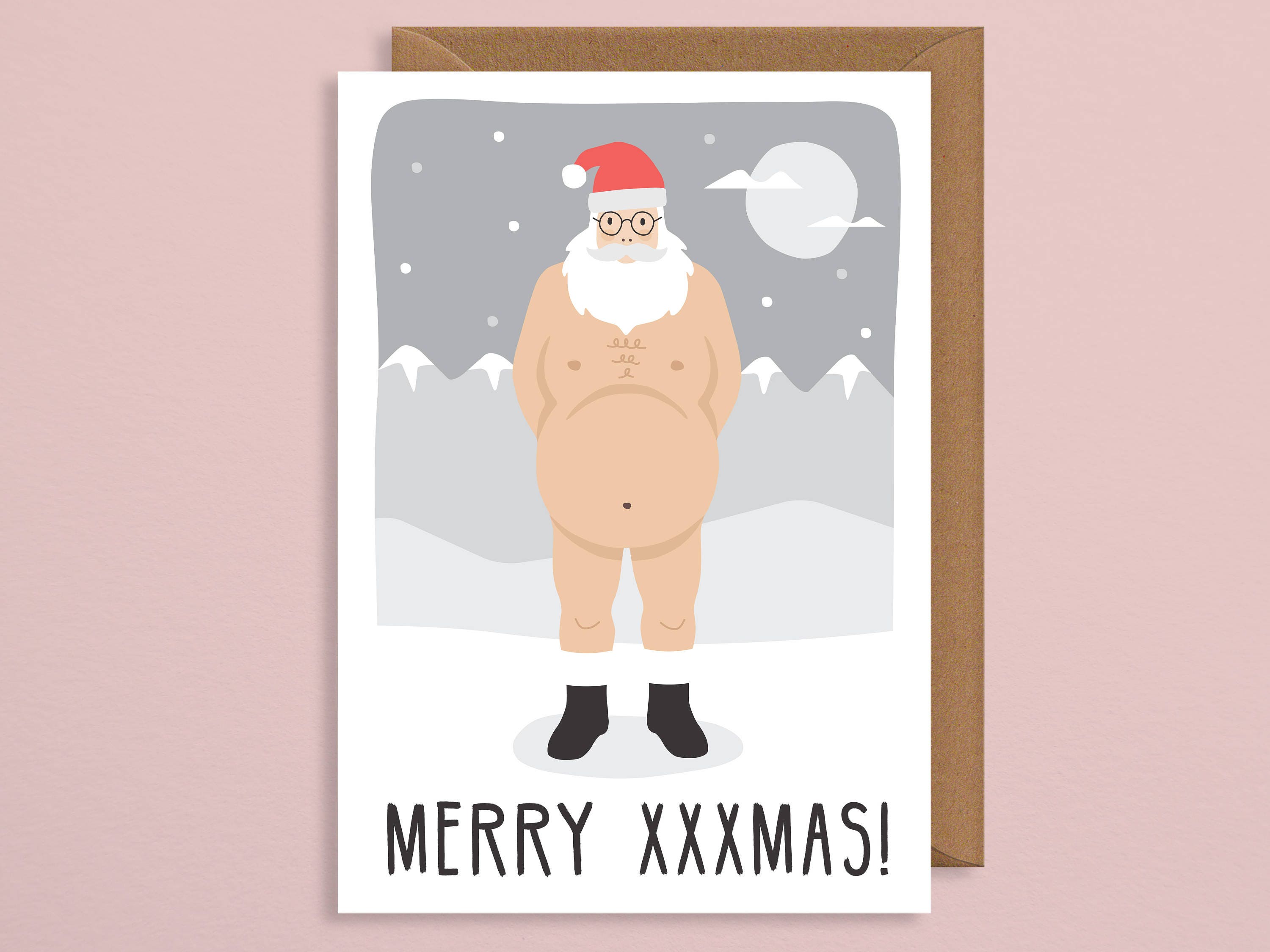 Intentionally awkward christmas cards