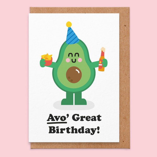 Super carte d'anniversaire Avo' - Jolie carte d'avocat pour ami, partenaire, petite amie